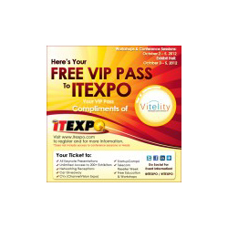 Free VIP Pass to ITEXPO